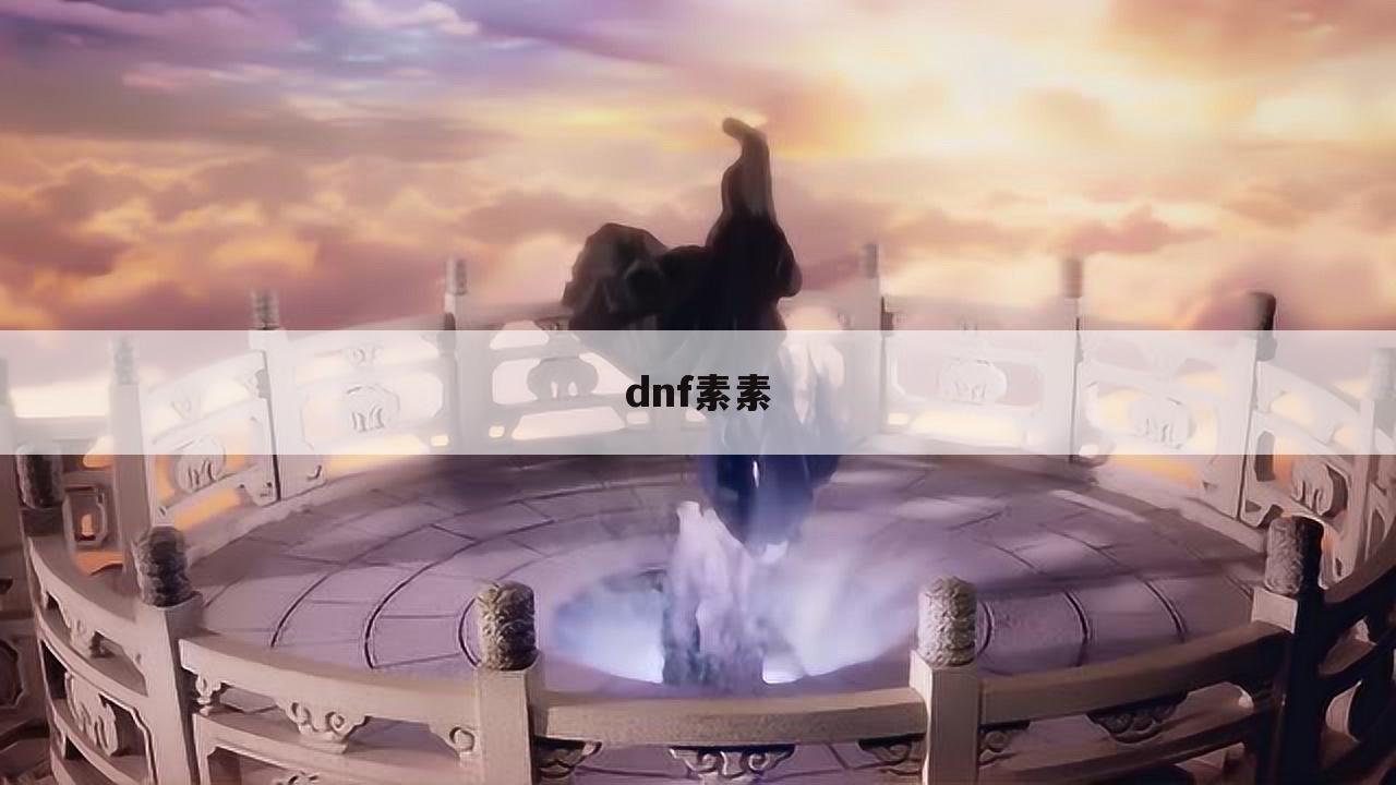 dnf素素