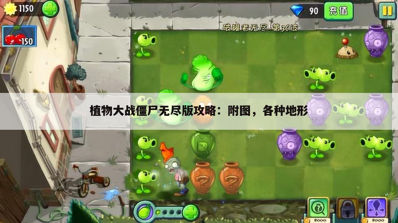 植物大战僵尸无尽版攻略：附图，各种地形