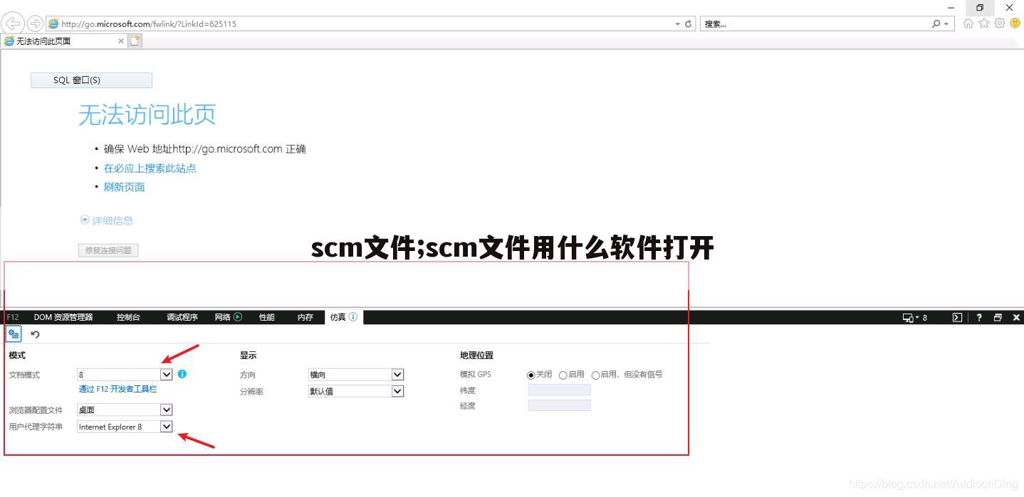 scm文件;scm文件用什么软件打开