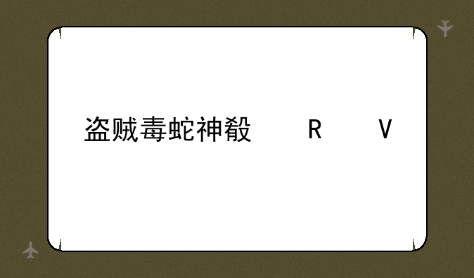 盗贼毒蛇神殿攻略