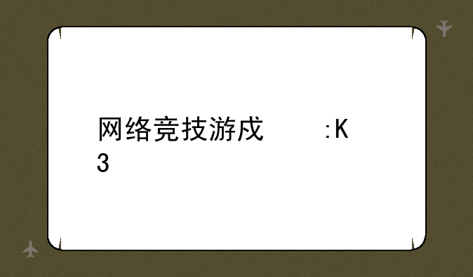 网络竞技游戏排行榜