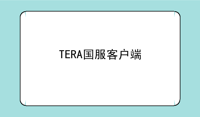 TERA国服客户端